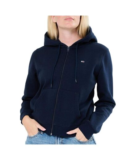 Sweat marine femme tommy hilfiger tjw reg s flag