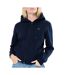 Sweat marine femme tommy hilfiger tjw reg s flag-1