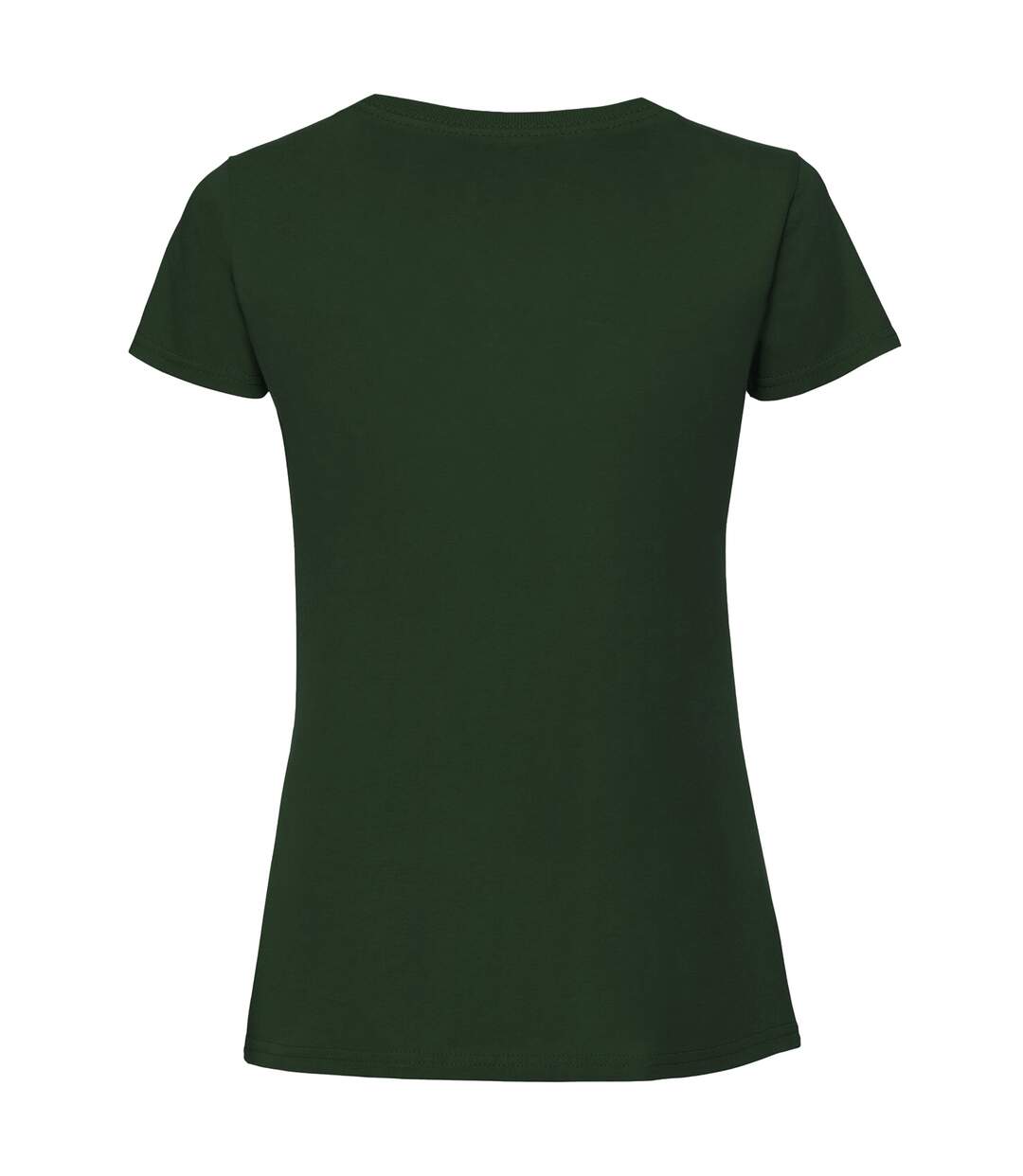 T-shirt ajusté femmes vert bouteille Fruit of the Loom