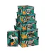 Lot de 6 Boîtes de Rangement Tropic 48cm Vert-1