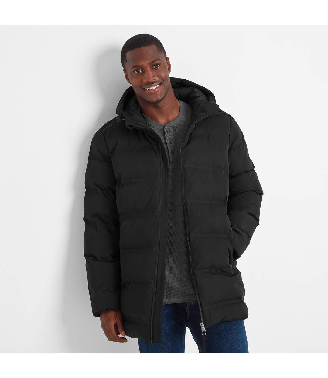 Parka matelassée brinkley pour hommes noir TOG24-2