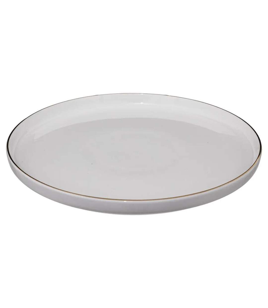 Lot de 6 Assiettes Plates Sublima 27cm Blanc-2