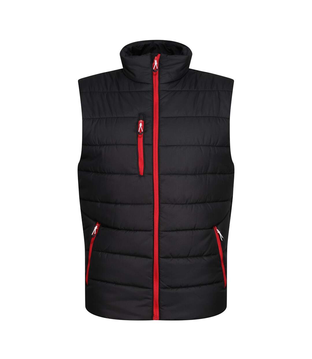 Veste Sans Manches Homme Noir Rouge Classique Regatta Professional-2