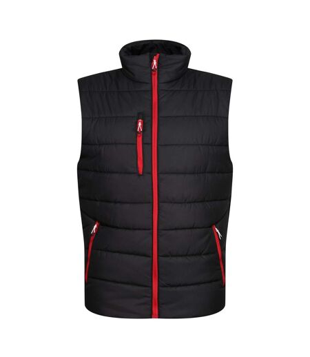 Veste sans manches navigate homme noir / rouge classique Regatta