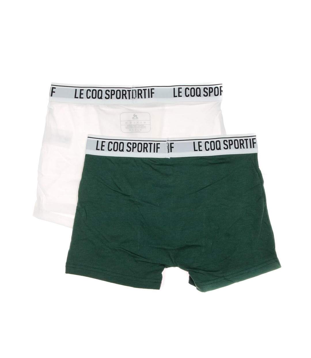 x2 boxers bleu/vert homme le coq sportif camuset sport-2