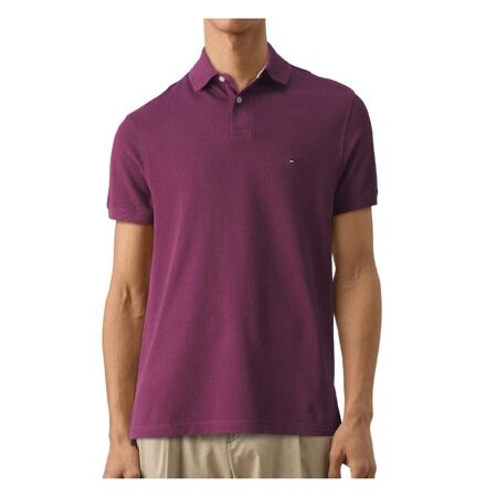 Polo Violet Homme Tommy Hilfiger 1985 Regular - L