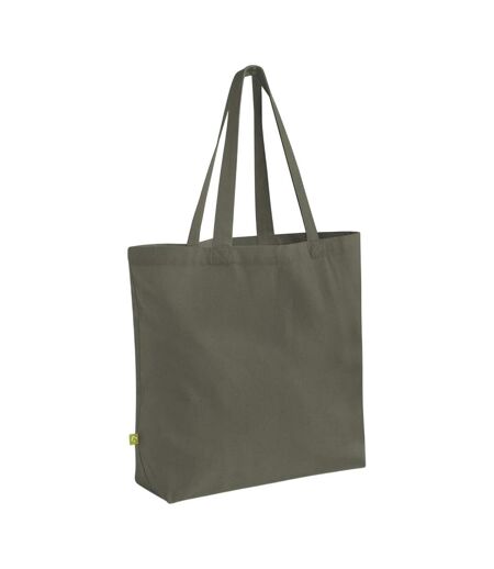 Tote Bag Motif/style Longue Taille Unique Vert Olive Westford Mill