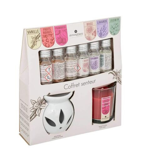 Coffret Senteur 8 Pièces Bien-être 23cm Fruit Rouge