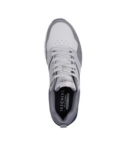 Skechers Womens/Ladies Uno Retro One Leather Sneakers (Gray) - UTFS10493