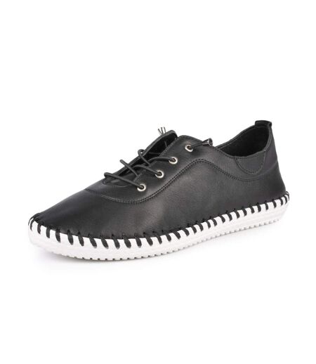 Tennis St Ives Femme Noir Lunar