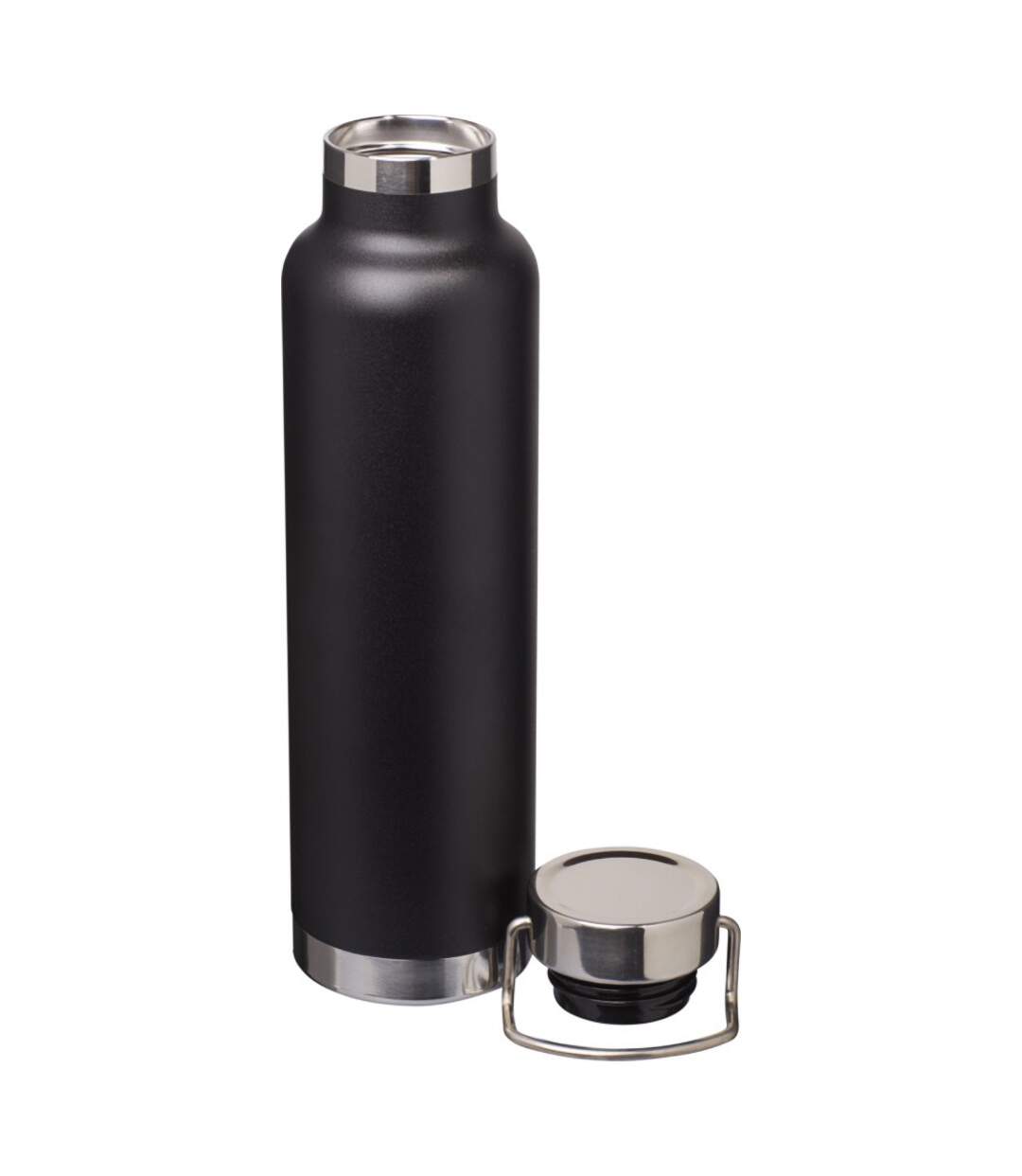 Avenue Thor Copper Vacuum Insulated Bottle (Solid Black) (27.2 x 7.2 cm) - UTPF252