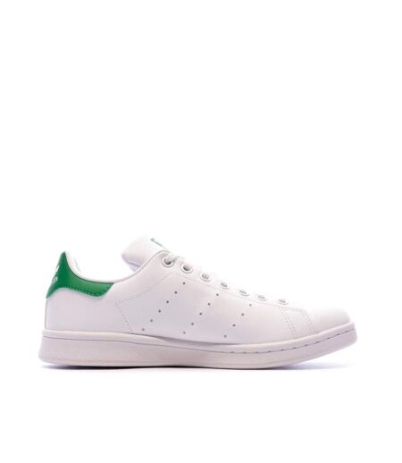 Stan smith baskets blanches/vertes femme adidas