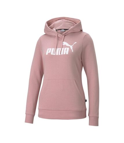 Sweat à capuche Rose Femme Puma Essential