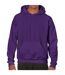 Unisex adult heavy blend hoodie purple Gildan