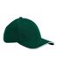 Casquette De Baseball Motif/style 6 Panneaux Earthaware Vert Bouteille Blanc Beechfield-1