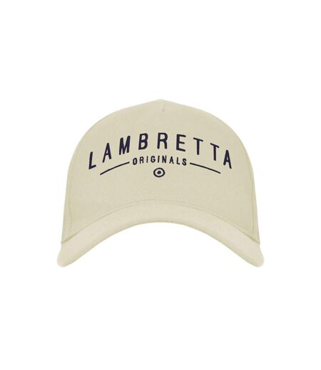 Casquette De Baseball Originals Adulte Beige Gris Lambretta