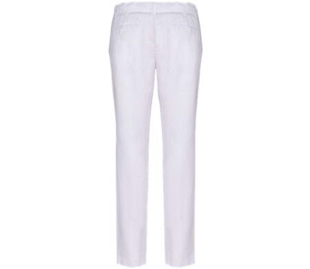 Pantalon en lin - Femme - PATS712 - blanc