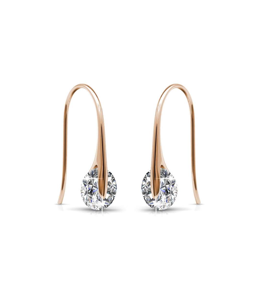 Boucles d'oreilles Classy, Cristal d'Autriche