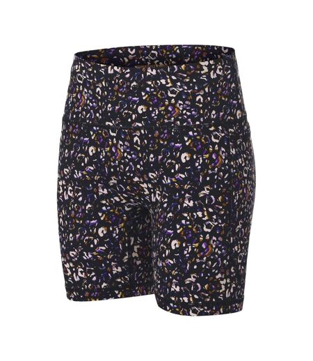 Cuissard De Cyclisme Motif/style Imprimé Léopard Femme Noir Biba