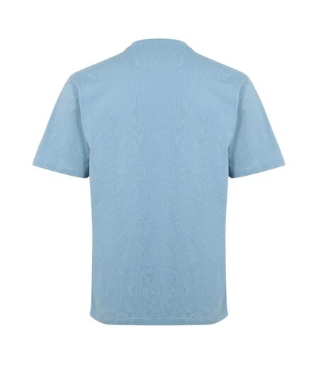 Mens 30/1 Tonal Logo Jersey T-shirt Blue C.P. Company