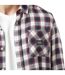 Chemise homme manches longues à carreaux Lex Vondutch-2