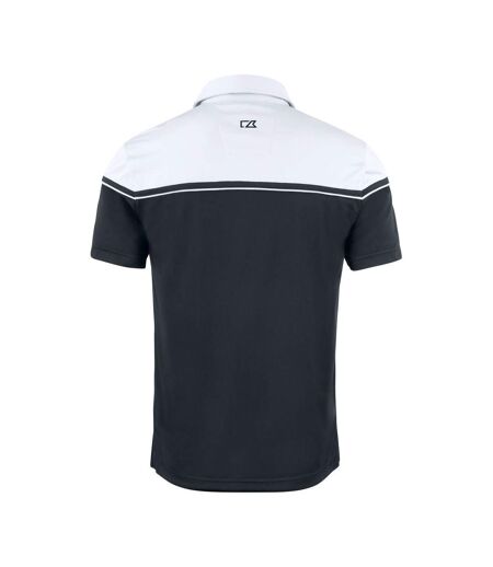 Polo Seaback Homme Noir Blanc Cutter & Buck