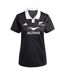 Maillot De Rugby Manches Courtes All Blacks Femme Noir Adidas-2