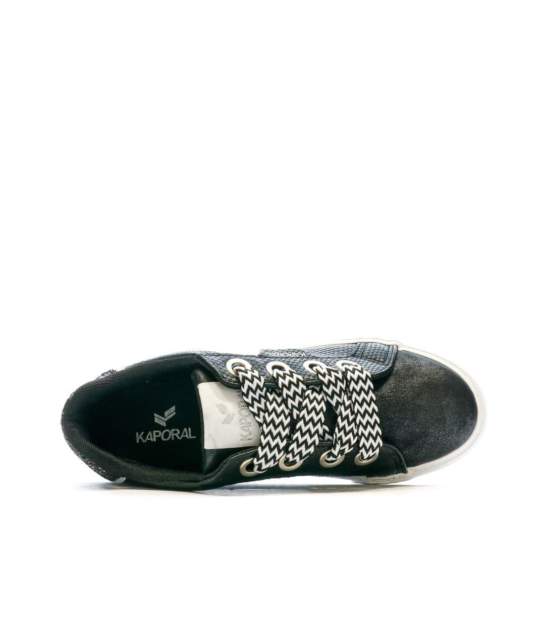 Baskets Noir Femme Kaporal Sandra-4