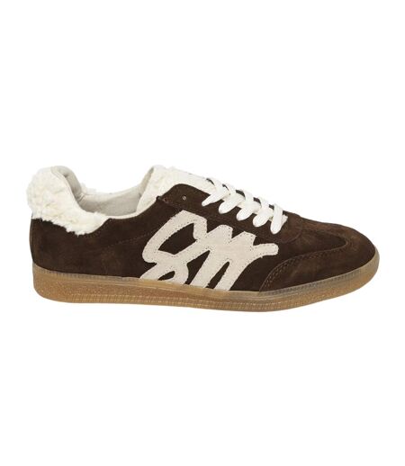 Baskets Elora Femme Marron Foncé Steve Madden