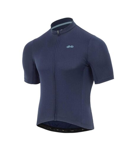 Maillot De Cyclisme Motif/style Classique Blok Homme Bleu Marine Dhb