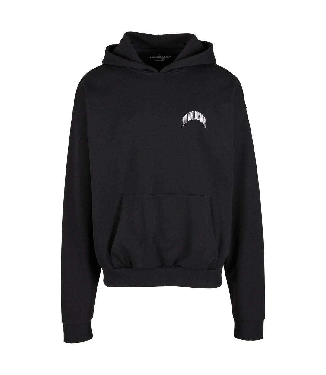Sweat À Capuche Surdimensionné Your World Pour Hommes Noir Mister Tee-2