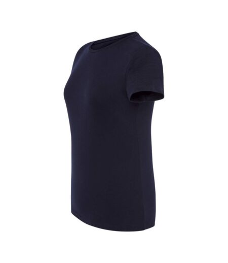 T-shirt Comfort Femme Bleu Marine JHK
