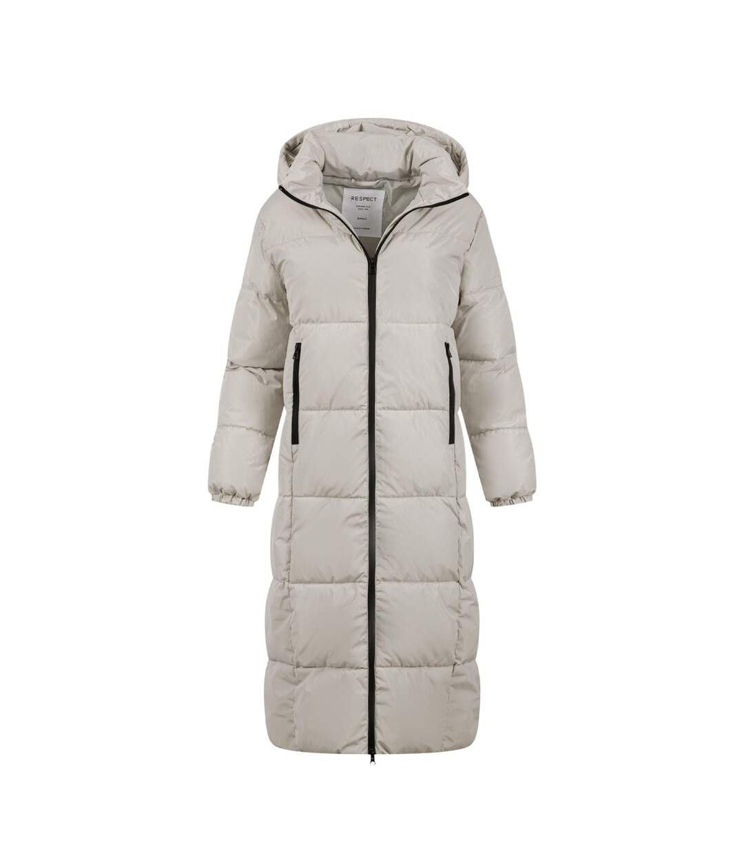 Doudoune Motif/style Matelassé Femme Beige Respect-4