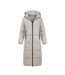 Doudoune Motif/style Matelassé Femme Beige Respect-4