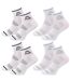 Chaussettes Femme KAPPA 4 paires PREMIUM QUARTER 2187BL