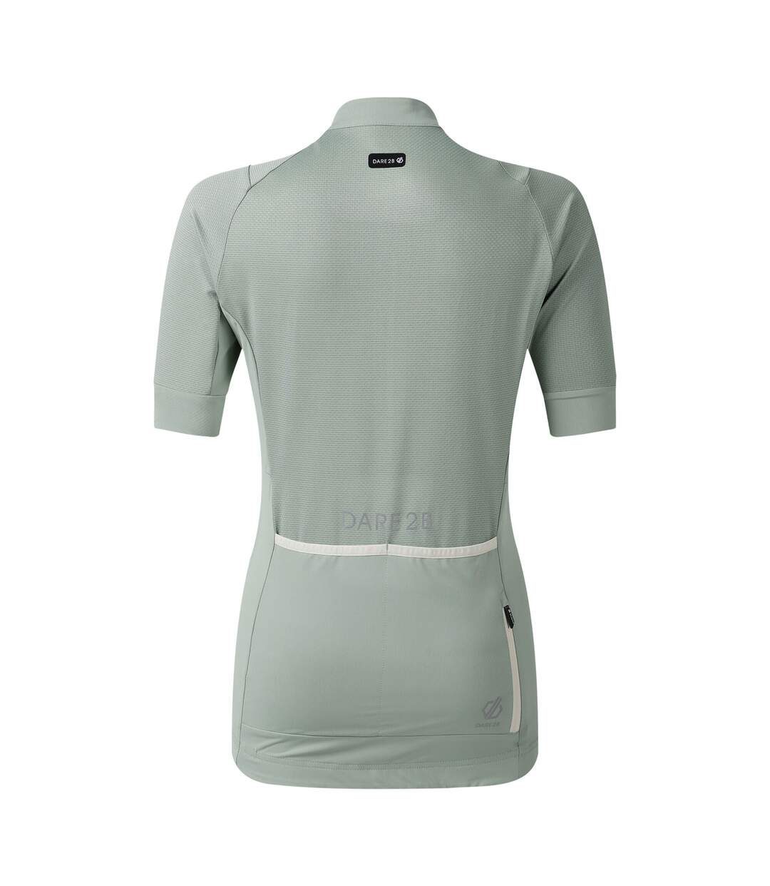 Womens/ladies Lightning Short-sleeved Cycling Jacket Glacier Green Dare 2B-3