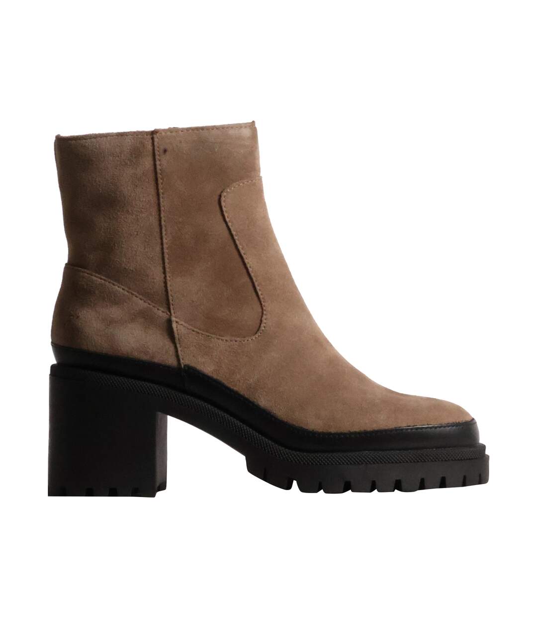 Bottine Cuir Emilie Karston Olive-2