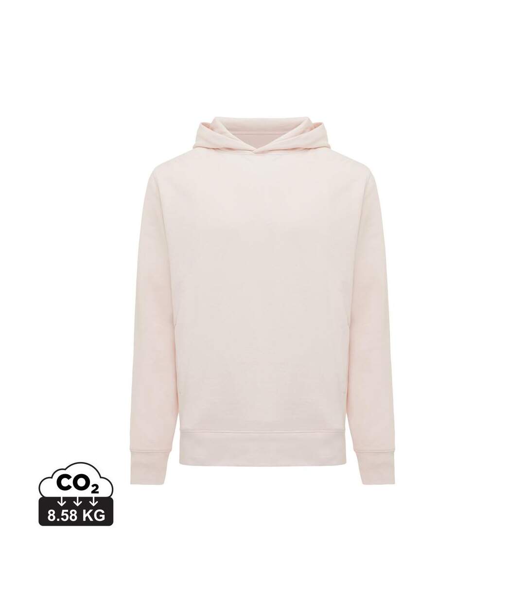 Unisex Adult Yengo Recycled Cotton Side Pocket Hoodie Crushed Mint Iqoniq-1