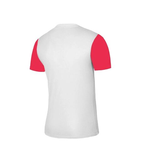 Mens Tiempo Premier Ii Dri-fit T-shirt White Red Nike