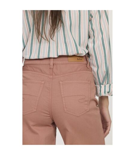 Pantalon coton cropped flare JOULIA