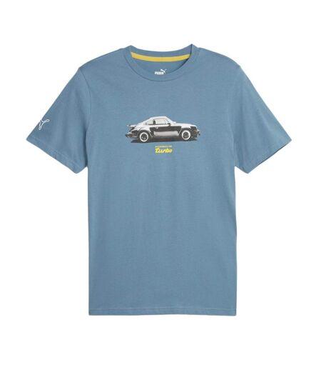 T-shirt bleu homme puma graphic 621026 - l