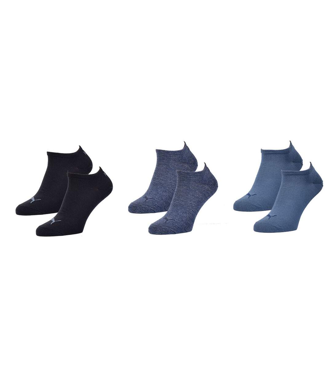 Chaussettes homme SPORT Socquettes SNEAKER Tige Courte Pack de 3 Paires Denim Blue 039 SNEAKER