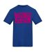 T-shirt Motif/style Imprimé Retired Homme Bleu AWD-2