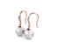 Boucles d'oreilles Pearl Hook, Perle d'Autriche, Cristal d'Autriche-3