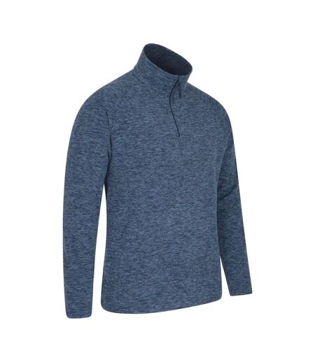 Mens Snowdon Ii Fleece Top Navy Mountain Warehouse