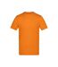 T-shirt Adulte Orange Vif Awdis-1