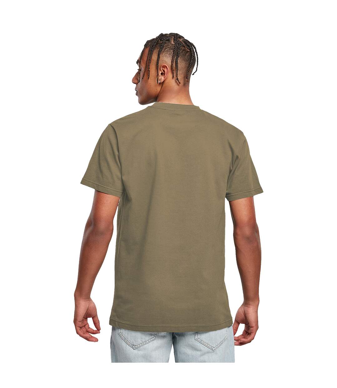 T-shirt Easy Sign Homme Kaki Mister Tee-2