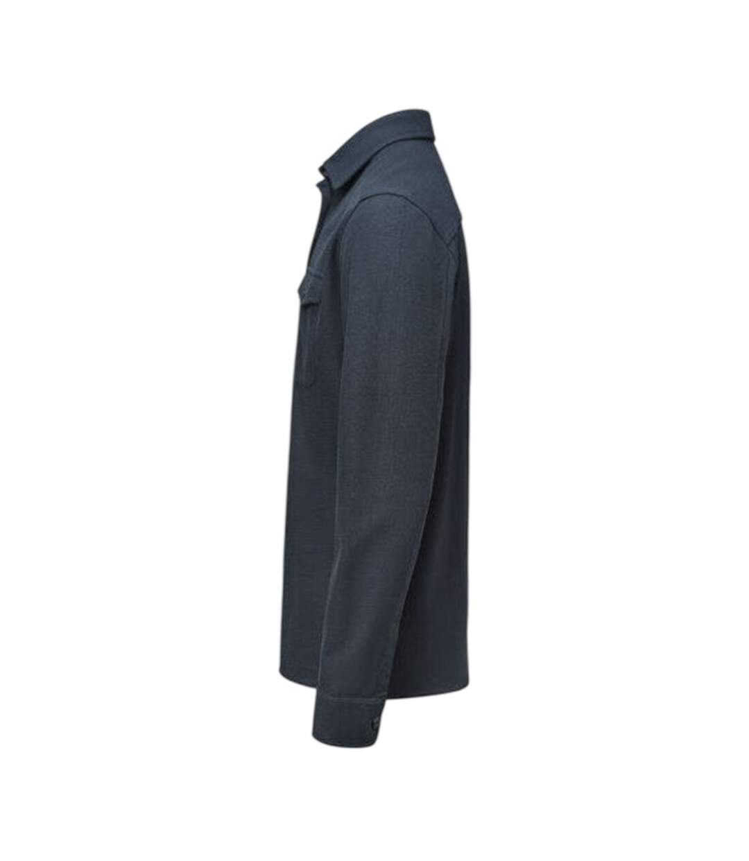 Mens Hicksville Long-sleeved Overshirt Navy James Harvest-3