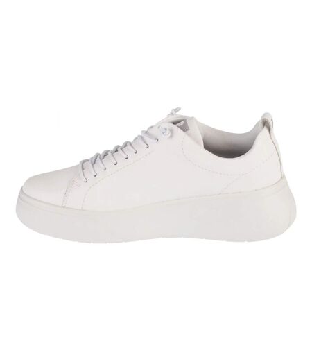 Baskets Style Logo Femme Blanc Rieker