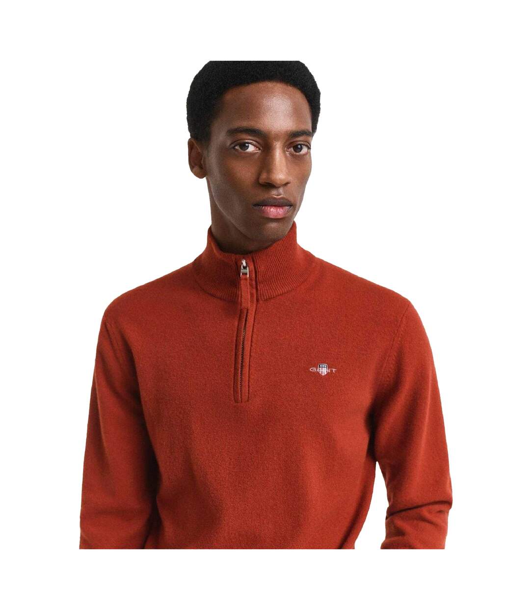 Pull Homme Marron Gant-3